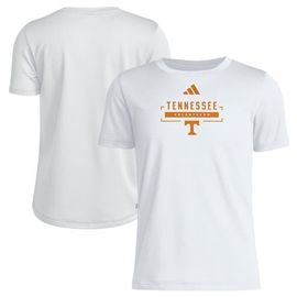 adidas Youth adidas White Tennessee Volunteers Pregame Performance T-Shirt 