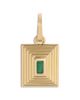 Adina Reyter Adina Reyter 14K Yellow Gold Emerald Groovy Geometric Hinged Pendant - 6