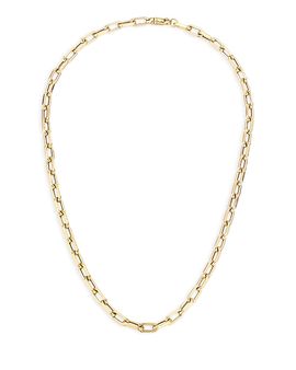 Adina Reyter Adina Reyter 14K Yellow Gold Polished Oval Link Chain Necklace, 18