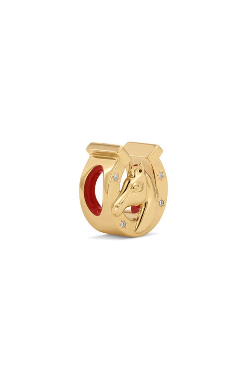 Adina Reyter Adina Reyter Diamond Horse Head Big Bead Charm