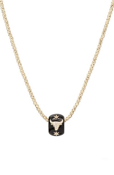 Adina Reyter Adina Reyter Diamond Zodiac Pendant Necklace