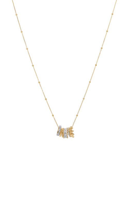 Adina Reyter Adina Reyter Royal Rager Diamond & Mini Bead Pendant Necklace