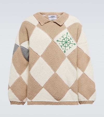 Adish Adish Jacquard cotton sweater