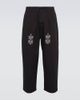 Adish Adish Qrunful embroidered cotton pants - 1