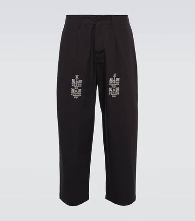 Adish Adish Qrunful embroidered cotton pants