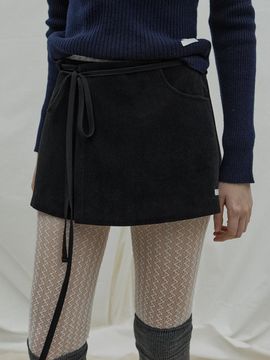 adit Wrap skirt_black