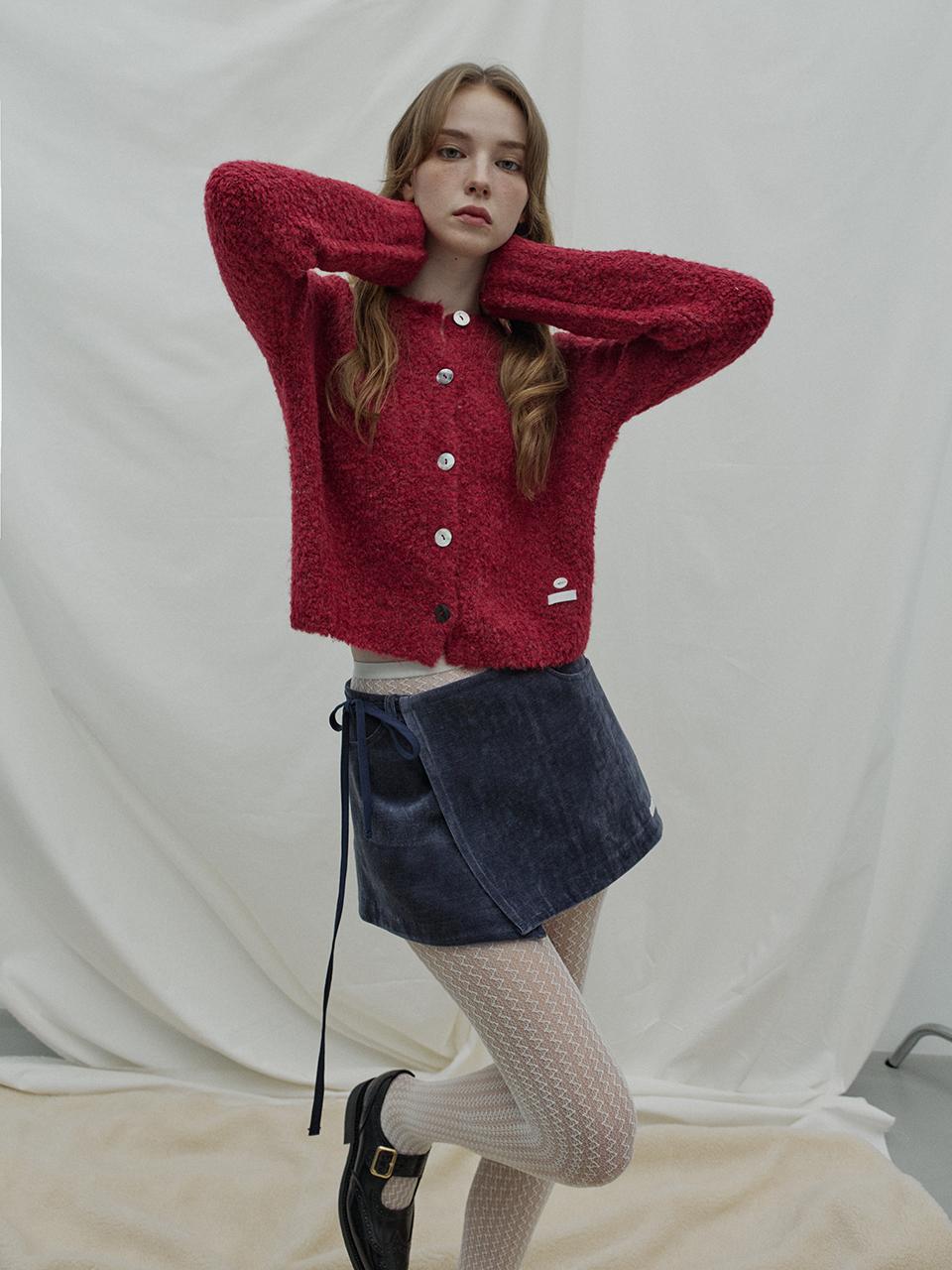 adit Wrap skirt_navy