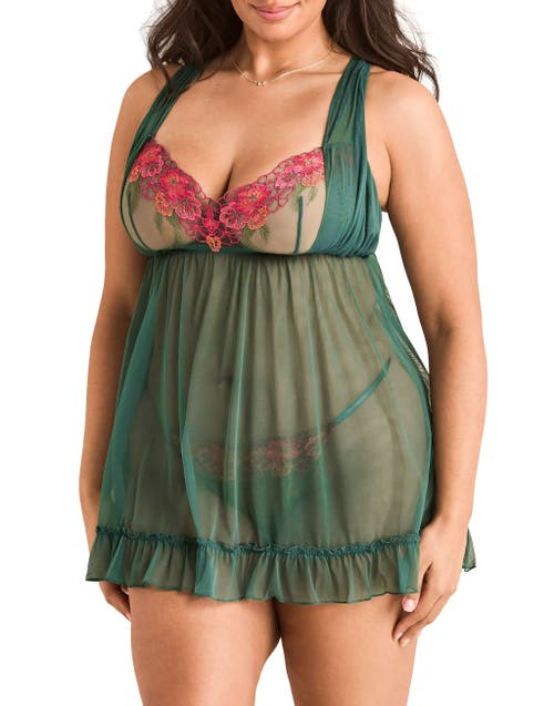 Adore Me Adore Me Kailani Babydoll Lingerie