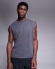 ADPT ADPT boxy tank in washed gray - 1