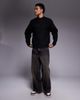 ADPT ADPT crew neck knit sweater in black - 2
