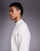 ADPT ADPT crew neck knit sweater in cream-White - 4
