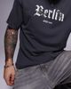 ADPT ADPT oversized Berlin print t-shirt in washed gray - 3