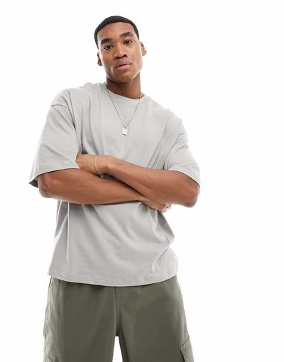 ADPT ADPT oversized t-shirt in gray