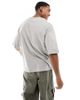 ADPT ADPT oversized t-shirt in gray - 4