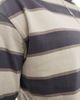 ADPT ADPT oversized T-shirt in washed beige stripe-Neutral - 3