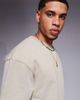 ADPT ADPT oversized t-shirt in washed brown - part of a set - 2