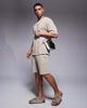 ADPT ADPT oversized t-shirt in washed brown - part of a set - 3