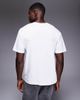 ADPT ADPT oversized t-shirt with casino print in white - 3