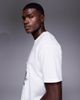 ADPT ADPT oversized t-shirt with casino print in white - 4