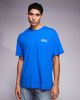 ADPT ADPT oversized t-shirt with dice back print in blue - 3