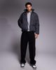 ADPT ADPT padded puffer jacket in dark gray - 2