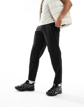 ADPT ADPT slim fit cargo pants in black