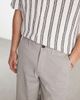 ADPT ADPT wide fit chinos in light gray - 4
