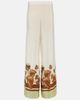 Adriana Degreas Adriana Degreas Arisaema high-rise silk wide-leg pants - 1