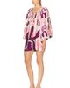 ADRIANA DEGREAS ADRIANA DEGREAS Bold Floral Puff Sleeve Mini Dress - 3
