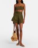 Adriana Degreas Adriana Degreas Cotton-blend bandeau top - 5