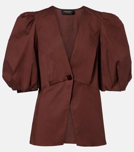 Adriana Degreas Adriana Degreas Cotton-blend top