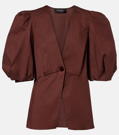Adriana Degreas Adriana Degreas Cotton-blend top