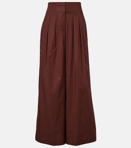 Adriana Degreas Adriana Degreas Cotton-blend wide-leg pants