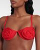 Adriana Degreas Adriana Degreas Floral-appliqué bikini - 4