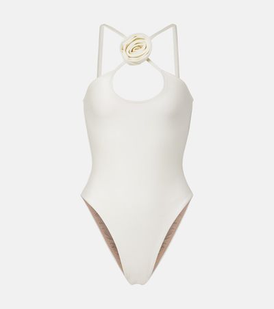 Adriana Degreas Adriana Degreas Floral-appliquÃ© swimsuit