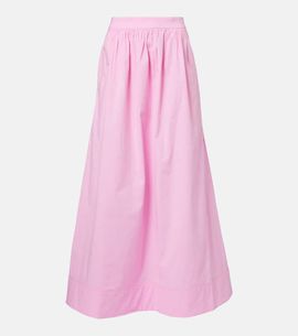 Adriana Degreas Adriana Degreas Opulence cotton maxi skirt