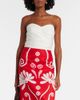 Adriana Degreas Adriana Degreas Opulence draped cotton corset - 2