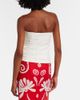 Adriana Degreas Adriana Degreas Opulence draped cotton corset - 4