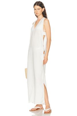 ADRIANA DEGREAS ADRIANA DEGREAS Petal Applique Open Side Dress