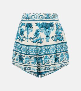 Adriana Degreas Adriana Degreas Printed high-rise shorts