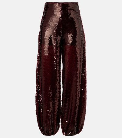 Adriana Degreas Adriana Degreas Sequined balloon pants