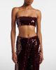 Adriana Degreas Adriana Degreas Sequined bandeau top - 2