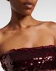 Adriana Degreas Adriana Degreas Sequined bandeau top - 3