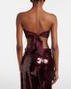 Adriana Degreas Adriana Degreas Sequined bandeau top - 4
