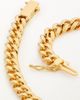 Adriana Orsini Women's 18K Goldplated Silver & Cubic Zirconia Curb-Link Collar Necklace - 4