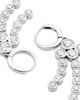 Adriana Orsini Women's Basel Rhodium-Plated & Cubic Zirconia Small Chandelier Earrings - 3