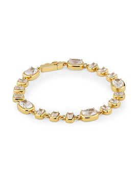Adriana Orsini Women's Cabrete 18K-Gold-Plated & Cubic Zirconia Line Bracelet