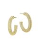 Adriana Orsini Women's Cubic Zirconia Hoop Earrings - 4