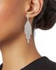 Adriana Orsini Women's Diana Rhodium-Plated & Cubic Zirconia Chandelier Earrings - 2