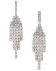 Adriana Orsini Women's Diana Rhodium-Plated & Cubic Zirconia Chandelier Earrings - 4